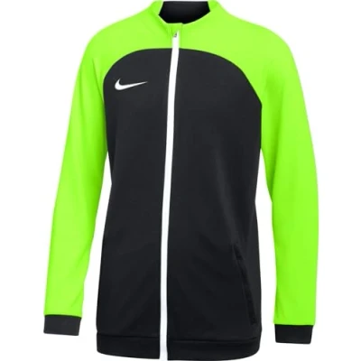 Immagine di Nike Y Nk DF Acdpr TRK Jkt K Giacca, Nero/Volt/Bianco, 12 13 Anni Unisex Bambini e Ragazzi