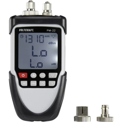 Immagine di Tester per fibra ottica PM 22 VOLTCRAFT Adatto FC, ST, SC
