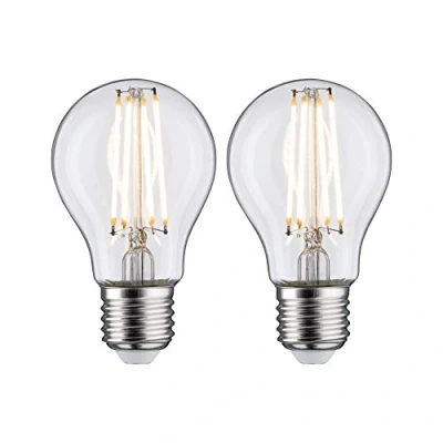 Immagine di Paulmann 28641 LED (monocolore) ERP E (A G) E27 7 W Bianco caldo (Ø x A) 60 mm 106 2 pz.