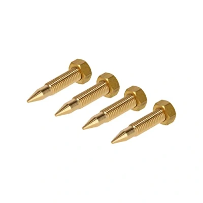Immagine di PrecisionGeek M6 35mm Ottone Spike/Cono absorber per altoparlanti vite 4pz