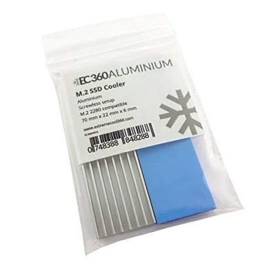 Immagine di EC360® Aluminium M.2 2280 SSD Raffreddatore NVMe Dissipatore di calore