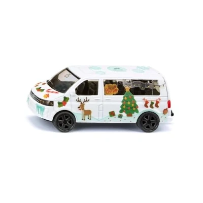 Immagine di siku 6505, VW T5 Snowman &quot;Style my siku&quot;, Edizione limitata, Metallo e Plastica, Bianco, Auto giocattolo incl. foglio di adesivi per design personalizzabile