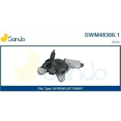 Immagine di CASCO CWM48306GS Motorino Tergicristallo 12V posteriore per guida a Sx/Dx SKODA: Octavia 2 Combi