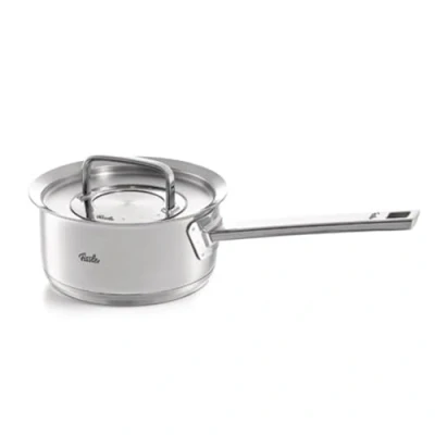 Immagine di Fissler Original,Profi Collection Casseruola in acciaio inox 1.4 L, 16 cm, incluso coperchio metallo, scala di misurazione interna, cottura a induzione