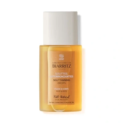 Immagine di Laboratori di Biarritz Gocce autoabbronzanti ALGA MARIS® Certificate Bio Viso e Corpo Tintura Alata Su Misura 35 ml Made in France