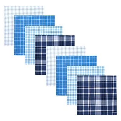 Immagine di Retreez Set di 8 fazzoletti da uomo assortiti in puro cotone e confezione regalo Assorted 004 Taglia unica