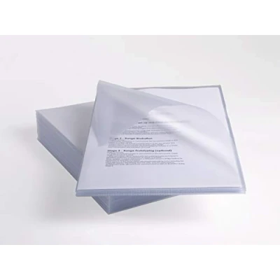 Immagine di REXEL Buste &quot;L&quot; anti slip 25pz Trasparente 2102211
