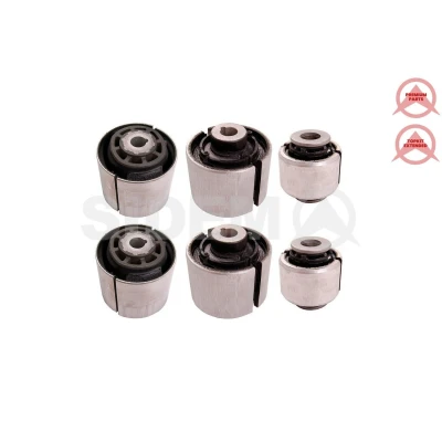 Immagine di SIDEM 849696 KIT Silent Block Assale anteriore inferiore Cuscinetto gomma metallo Braccio trasversale oscillante MERCEDES BENZ: Classe C T modell