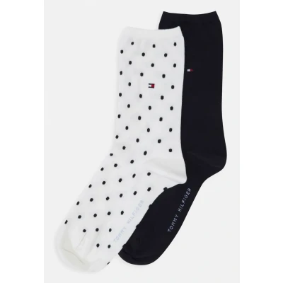 Immagine di Tommy Hilfiger Women SOCK 2PACK Calze offwhite, Donna, Taglia: 39 42, Off white