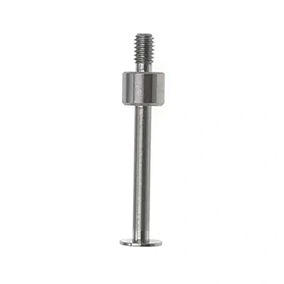Immagine di SUXING Tastatori per comparatori, Tasti con filetto M2.5, diametro ø 6mm, Spessore 0.4mm,Lunghezza 20mm, Puntalino piatto