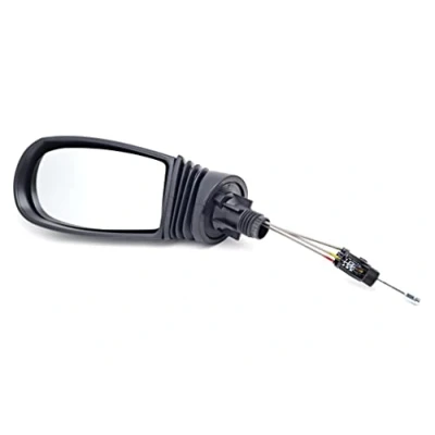 Immagine di BSSTORE Specchietto Retrovisore Esterno Nero per PUNTO dal 1999 al 2012 (188) Completo con Specchio e Regolazione Meccanica (Sinistro Lato Conducente)