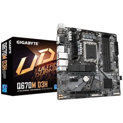 Immagine di Gigabyte GA Q670M D3H (1700) (D)