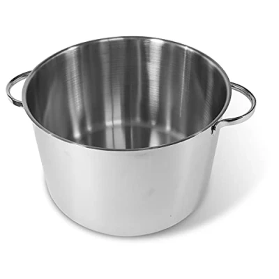 Immagine di Moneta Allegro Pentola 24 cm in Acciaio Inox per tutti i Fuochi 7.5 Litri
