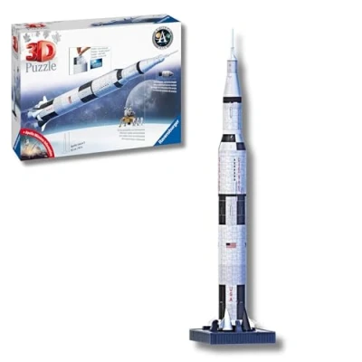 Immagine di Puzzle 3D Nasa Rocket Apollo Saturn V