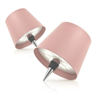 Immagine di MU LIN lampada bottiglia ricaricabile,lampada da tavolo senza fili,Controllo Touch 3 Modalita Temperatura di Colore, Dimmerabile,lampada ricaricabile tavolo,LAMP+PARALUME