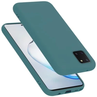 Immagine di Cadorabo Custodia compatibile con Samsung Galaxy A81 / NOTE 10 LITE M60s in LIQUID VERDE Morbida Cover Protettiva Sottile di Silicone TPU Bordo Protezione Slim Case Antiurto Back Guscio