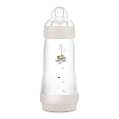 Immagine di MAM Biberon Easy Start Anticoliche per Bambini di 4+ Mesi, 320 ml con Tettarella Flusso 3 mesi in Silicone SkinSoft, Bio circolare, Neutro