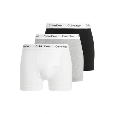 Immagine di Calvin Klein Underwear Trunk 3 PACK Culotte, Uomo, Taglia: XS, Black/white/grey