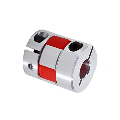 Immagine di Hilitand 10 mm x 8 CNC Flessibile Plum Accoppiamento Condensatore Assiale Motore passo in Lega di Alluminio Accoppiatore Albero Encoder per