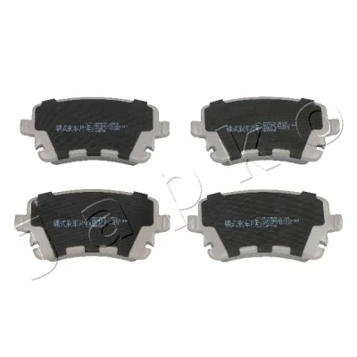Immagine di JAPKO 510907 Kit pastiglie freno Assale posteriore AUDI: A4 B7 Avant, A6 C6 B6 BENTLEY: Continental GT