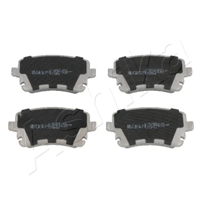 Immagine di ASHIKA 51 00 0907 Kit pastiglie freno Assale posteriore AUDI: A4 B7 Avant, A6 C6 B6 BENTLEY: Continental GT