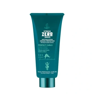 Immagine di Tecna STRESS ZERO SMOG Perfect Curls Condizionante elasticizzante per capelli ricci donna, formato da 200 ml