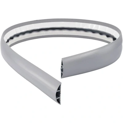 Immagine di TRU COMPONENTS Protezione cavi 1566306 PVC grigio Numero di canali: 1.1800 mm Contenuto: 1.8 m