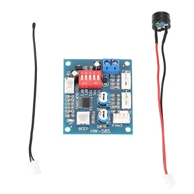 Immagine di Regolatore Di Velocità della Ventola PWM, Modulo Termostato Dc 12V A Fili Pwm Ventilatore per PC