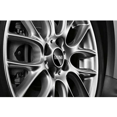Immagine di MINI Placca adesiva per coprimozzo, ruote in lega e acciaio, originale, 36136758687