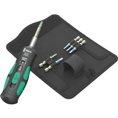 Immagine di Wera 7515/7 Kraftform Safe Torque Speed Bicycle 1 05075850001 Kit inserti 7 parti TORX, Brugola interna incl. Cacciavite portainserti