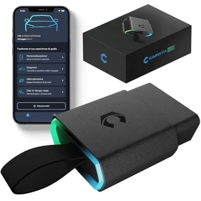 Immagine di Carista EVO Bluetooth Scanner and App: Diagnosi, Codifiche, Strumenti di Manutenzione e Dati in Tempo Reale