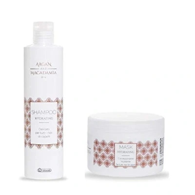 Immagine di SHAMPOO 300ml e MASCHERA 250ml IDRATANTE CONDIZIONANTE NUTRIENTE Argan Macadamia Biacrè