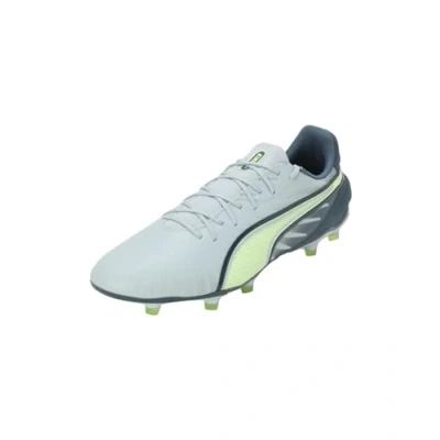 Immagine di Puma KING Match FG/AG Scarpe da calcetto con tacchetti, Uomo, Taglia: 40, Frosted dew/fizzy apple/gray skies Finta pelle / tessuto