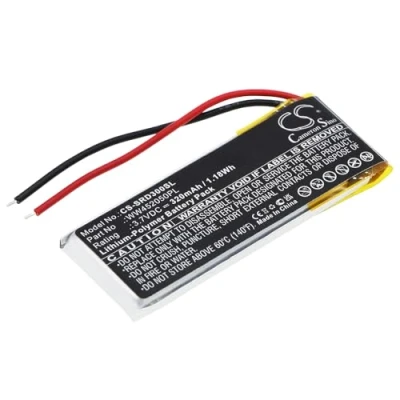 Immagine di TECHTEK batterie compatibile con [Cardo] Q1, Q3, sostituisce [Scala Rider] Rider FM, Solo FBA