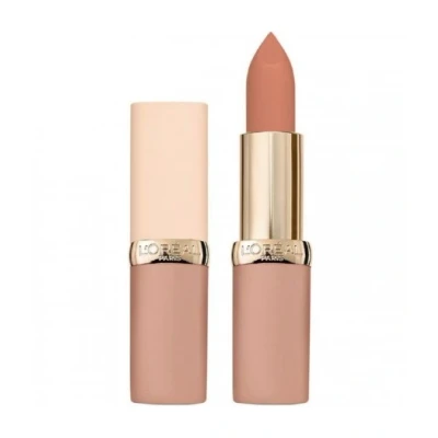 Immagine di L&#039;Oréal Paris Rossetto Lunga Durata Color Riche Free the Nudes, Non Secca le Labbra, Comfort a Lungo sulle 04 No Cage, Confezione da 1
