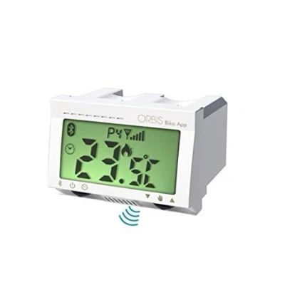 Immagine di Orbis BIKO APP Bianco Cronotermostato settimanale incasso Bluetooth Batterie