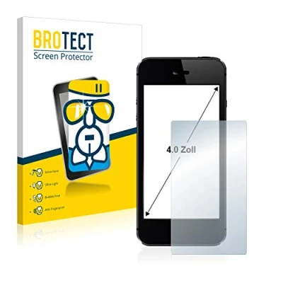 Immagine di brotect 4&quot; Pellicola Protettiva Vetro per Dimensioni standard con 4,0 Pollici (10.2 cm) [89 x 50.2 mm, 16:9] Schermo Protezione