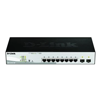 Immagine di D Link DGS 1210 10P/E Switch di rete RJ45/SFP 8+2 porte 20 GBit/s Funzione PoE