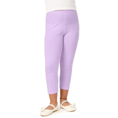 Immagine di Merry Style Leggings 3/4 Bambina e Ragazza MS10 131(Viola Chiaro, 128 cm)