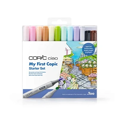Immagine di COPIC Ciao First Starter Set Pennarelli Alcool Assortiti