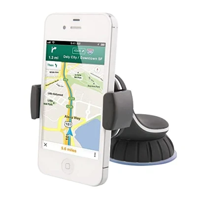 Immagine di T&#039;nB UHOLDLUX1 Supporto per navigatore GPS, colore nero/argento