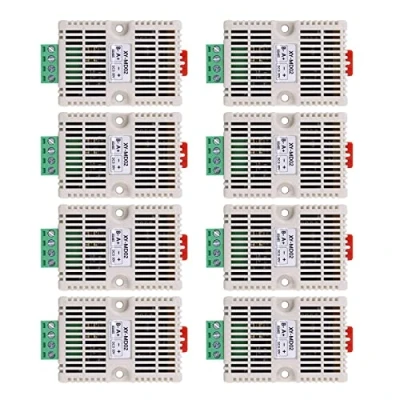 Immagine di Vereen Trasmettitore di umidità temperatura 8X RS485 SHT20 Sensore Modbus RTU modulo acquisizione Trasduttore ad alta precisione