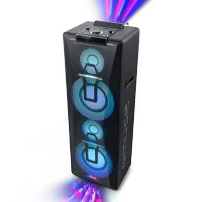 Immagine di Altoparlante Dual Bluetooth Party Box con CD e porta USB