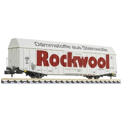 Immagine di N vagone merci grande Hbbks Rockwool di DB Liliput L265814