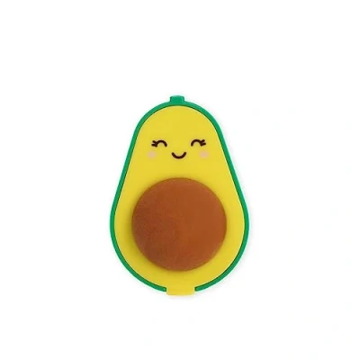 Immagine di Legami Temperino con Gomma, Contenitore svuotabile, Cancellatura morbida e pulita, 4x5,7 cm, Tema Avocado