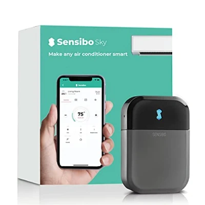 Immagine di Sensibo Sky, Controller per Climatizzatore, Wi Fi, Compatibile con iOS e Android, controllabile Amazon Alexa Google Home