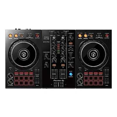 Immagine di Pioneer dj Controller DDJ 400 digitale a 2 piani per software rekordbox (incluso), con 16 performance pad e interfaccia USB canali