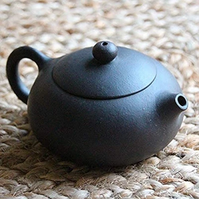Immagine di Teiera nera in creta Zi Sha Yixing Filtro integrato Capacità 200ml TEA SOUL