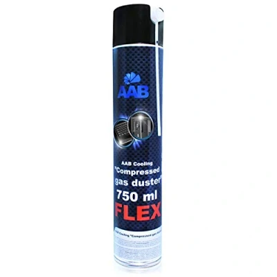 Immagine di AABCOOLING Compressed Gas Duster FLEX 750ml Bomboletta Aria Compressa Con un Tubo Flessibile, Pulisci Tastiera, Pulire Tastiera,Contatto, Spray Contatti