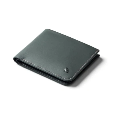 Immagine di Bellroy Hide &amp; Seek, portafoglio sottile in pelle, sono disponibili versioni RFID (max. 12 carte e banconote) Everglade